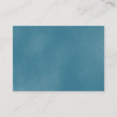ブルーミニマリストブックリクエストエンクロージャカード エンクロージャーカード (裏面)