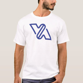 ブルーミニマルレターVAクラシック Tシャツ