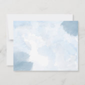 ブルーミニマ感謝していリストユー ノートカード (裏面)