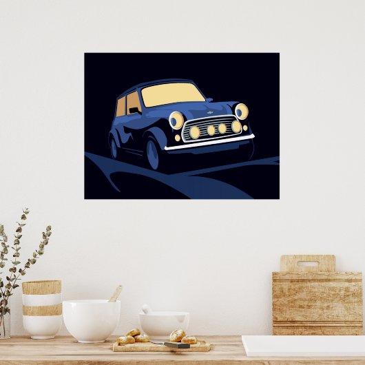 ブルーミニ ポスター (キッチン)