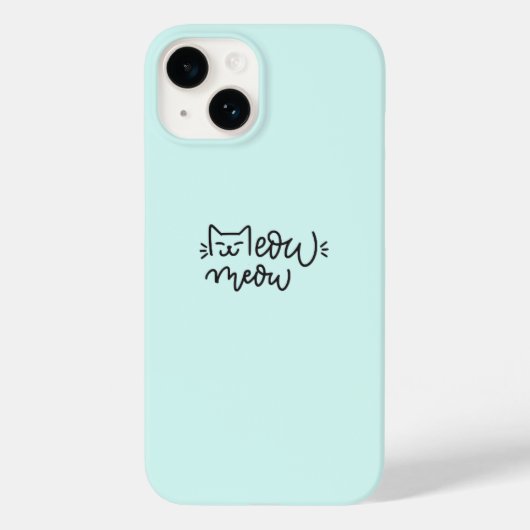 ブルーミャオ携帯ケース Case-Mate iPhoneケース (裏面)