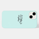 ブルーミャオ携帯ケース Case-Mate iPhoneケース (裏面 (横))