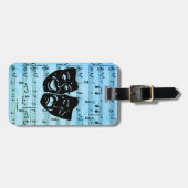 ブルーミュージックアートがシアターマスクを統合 ラゲッジタグ (正面横)