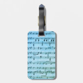 ブルーミュージックアートがシアターマスクを統合 ラゲッジタグ (裏面縦)