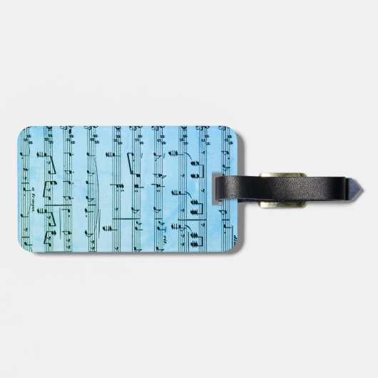 ブルーミュージックアートがシアターマスクを統合 ラゲッジタグ (裏面横)