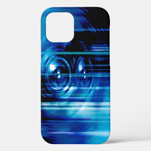 ブルーミュージックスピーカーケースメイトiPhoneケース Case-Mate iPhoneケース (裏面)