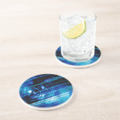 ブルーミュージックスピーカー コースター (側面)