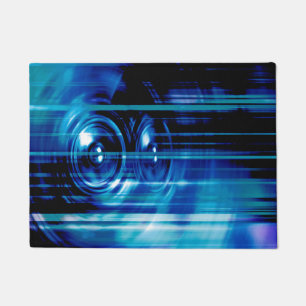 ブルーミュージックスピーカー ドアマット