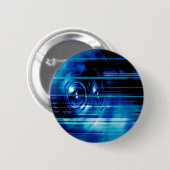 ブルーミュージックスピーカー 缶バッジ (正面&裏面)