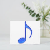 ブルーミュージックツール ポストカード (スタンド正面)