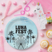 ブルーミュージックフェスティバル ペーパープレート (パーティー)