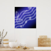 ブルーミュージック ポスター (キッチン)