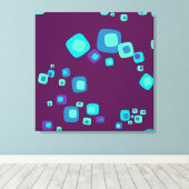 ブルーミリアドBキャンバスプリント キャンバスプリント (インサイチュ (ウッドフロア))