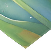 ブルーミングウォーターカラー春チューリップガーデン テーブルクロス (アングル)