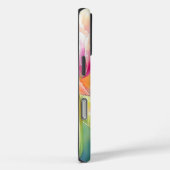 ブルーミングウォーターカラー春チューリップガーデン Case-Mate iPhoneケース (裏面 / 右)