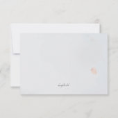 ブルーミングエレガンス招待状 招待状 (裏面)