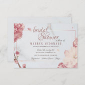 ブルーミングエレガンス招待状 招待状 (正面/裏面)