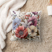 🌼ブルーミングエレガンス装飾用クッション🌼 クッション (ブランケット)