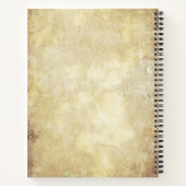 ブルーミングエレガンス：ハイビスカスノートブック ノートブック (裏面)