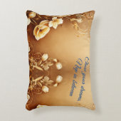 ブルーミングエレガンス：フローラ装飾用クッション アクセントクッション (正面(垂直))