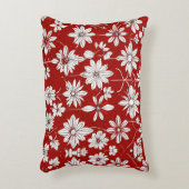 ブルーミングエレガンス：フローラ装飾用クッション アクセントクッション (正面(垂直))