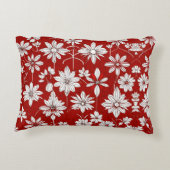 ブルーミングエレガンス：フローラ装飾用クッション アクセントクッション (裏面)