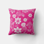 ブルーミングエレガンス：フローラ装飾用クッション クッション (裏面)