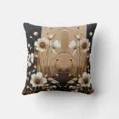 ブルーミングエレガンス：フローラ装飾用クッション クッション (裏面)