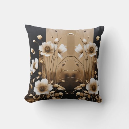 ブルーミングエレガンス：フローラ装飾用クッション クッション (正面)