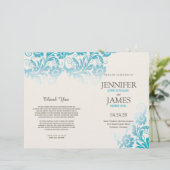 ブルーミングエレガントエレガンス結婚式 プログラム (スタンド正面)