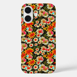ブルーミングカモミレス – フローラルパターン3 - Iphoneケース iPhone 16ケース