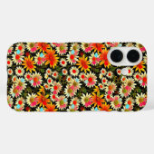 ブルーミングカモミレス – フローラルパターン3 - Iphoneケース Case-Mate iPhoneケース (裏面 (横))