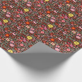 ブルーミングカーペット：フローラヴィンテージシームレス。 ラッピングペーパー (角)