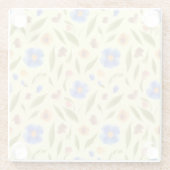 ブルーミングガーデンガラスコースター ガラスコースター (裏面)