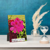 ブルーミングガーデンシンフォニー フォトプラーク (側面)