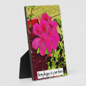 ブルーミングガーデンシンフォニー フォトプラーク (側面)