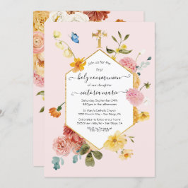 ブルーミングガーデンフローラライト&エアリー第1聖餐式 招待状