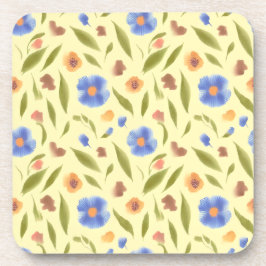 ブルーミングガーデン懸命プラスチックコースター コースター