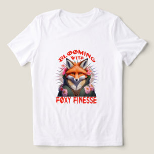 ブルーミングキツネファッション美学 トライブレンドTシャツ