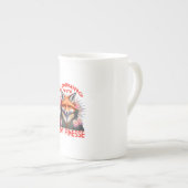 ブルーミングキツネファッション美学 ボーンチャイナマグカップ (正面右)