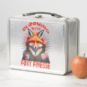 ブルーミングキツネファッション美学 メタルランチボックス (インサイチュ)