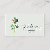 ブルーミングクローバー名刺 名刺 (正面)