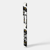 ブルーミングゴールデンクリスマスフローラ鹿 Case-Mate iPhoneケース (裏面 / 左)