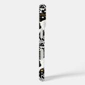 ブルーミングゴールデンクリスマスフローラ鹿 Case-Mate iPhoneケース (裏面 / 右)