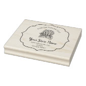 ブルーミングシックなブラケットフレーム、スクリエレガントプト ラバースタンプ (スタンプ)