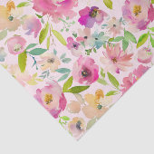 ブルーミングシックミント&赤面ピンクウォーターカラー結婚ズ 薄葉紙 (詳細)