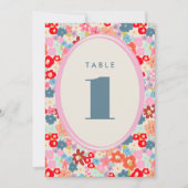 ブルーミングジョイはっきりしたブライトフローラテーブル番号 (正面)