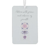 ブルーミングセレニティマンダラエアフレッシュナー カーエアーフレッシュナー (裏面)