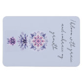 ブルーミングセレニティマンダラフレキシブルマグネット マグネット (横)