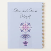 ブルーミングセレニティマンダラプランナー プランナー手帳 (裏面)